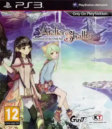 Atelier Shallie - Alchemists of the Dusk Sea (USA) (v1.01) (Disc) (Update) box cover front